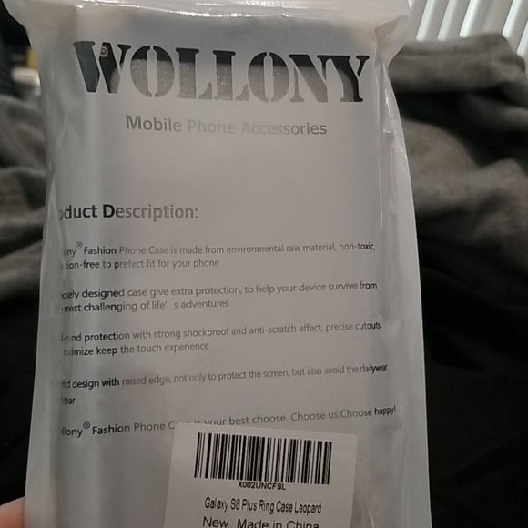 Galaxy S8 leopard studded phone case - Picture 9 of 10